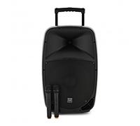 SubZero P15 Portable PA Speaker with Bluetooth & Wireless Mics