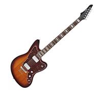 SubZero Rogue VI Baritone Electric Guitar, Tobacco Sunburst