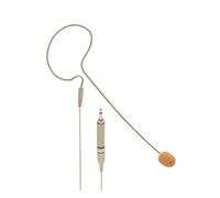 SubZero Single Ear Headset Microphone with Minijack Connector Tan