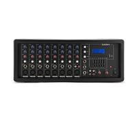 SubZero SZ-PMIX8-MP3 8 Channel Powered Mixer Digital Media Player