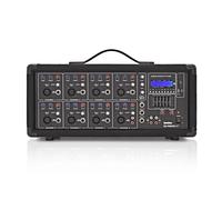 SubZero SZ-PMIX8-MP3 8 Channel Powered Mixer Digital Media Player