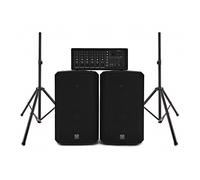 SubZero SZPA-612 250W 12" PA System with Stands