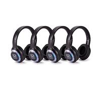 SubZero UHF Silent Disco Headphones Pack of 4