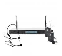 SubZero VOXLINK-2DL Dual Digital Wireless Headset and Lav Mic System