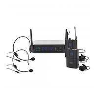 SubZero VOXLINK-2VL Lavalier and Headset Wireless Microphone System