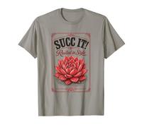 SUCC It Rooted in Style Organic Gardening Plantlover T-Shirt