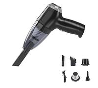 SUCCEASY Handheld Vacuum Cleaner, 120W 12000PA Cordless Handheld Vacuum Cleaner, Powerful Cordless Car Vacuum Cleaner Wet and Dry Dual Use USB Rechargeable Lightweight Mini Hand Held Vacuum