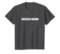 Success Bound T-Shirt, Kids, Dark Heather Grey, 8 Years