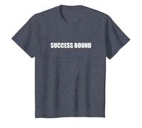 Success Bound T-Shirt, Kids, Heather Blue, 12 Years