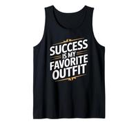 Success is My Favorite Outfit Motivation Tank Top