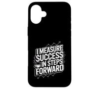 Success Is Steps Forward Motivational Mindset Case for iPhone 16 Plus
