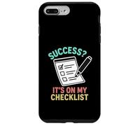 Success It’s On My Checklist Achievement Productivity Case for iPhone 7 Plus/8 Plus