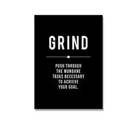 Success Motivational Posters and Prints Office Decor Modern Art Entrepreneur Motivational Canvas Painting Pictures (Color : B, Size : 40x50cm no Frame)