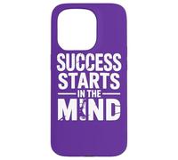 Success Starts In The Mind Entrepreneur Motivational Quote Case for iPhone 15 Pro