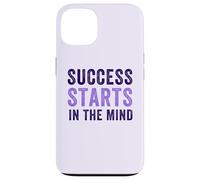 Success Starts In The Mind Motivational Positivity Quote Case for iPhone 13