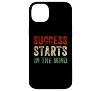 Success Starts In The Mind Motivational Positivity Quote Case for iPhone 14 Plus