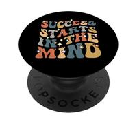 Success Starts In The Mind Motivational Positivity Quote PopSockets Adhesive PopGrip