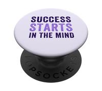 Success Starts In The Mind Motivational Positivity Quote PopSockets Adhesive PopGrip