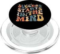 Success Starts In The Mind Motivational Positivity Quote PopSockets PopGrip for MagSafe