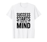Success Starts with the Mind Value Graphic T-Shirt