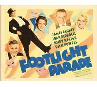 SUCCESS STORY FOOTLIGHT PARADE - FILM BY LLOYD BACON (1933) - JAMES CAGNEY - JOAN BLONDELL - RUBY KEELER - DICK POWELL - CINEMA POSTER MUSICAL COMEDY - REPRODUCTION (40X60 CM)