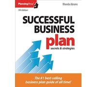 Successful Business Plan: Secrets & Strategies