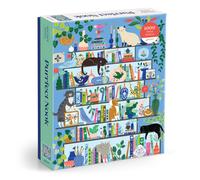 Galison Jigsaw Puzzle – Purrfect Nook – 1000 Piece – Blue