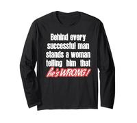 Successful Man, Funny Quote for Men Long Sleeve T-Shirt