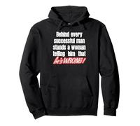 Successful man, funny quote for men Pullover Hoodie