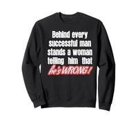 Successful man, funny quote for men Sweatshirt