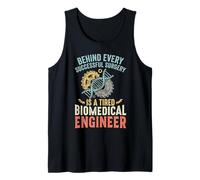 Successful Surgery Tired Medical Science Biomedical Engineer Tank Top