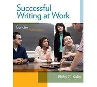 Successful Writing at Work: Concise Edition