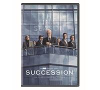 Succession: Season 4 (DVD) Brian Cox Jeremy Strong Sarah Snook (US IMPORT)