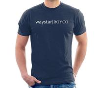 Succession Waystar Royco Logo Men's T-Shirt Navy Blue