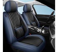 Succpov Car Seat Covers Universal Fit for Audi A1 Sportback 2010-2015 A2 A6 Sedan Avant/TT Napa Leather Cushion Covers 5 Seats Full Protection Set