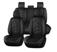 Succpov Car Seat Covers Universal Fit for Mercedes Benz Rexton Nissan Note e12 Chevrolet Cobalt Napa Leather Cushion Covers 5 Seats Full Protection Set