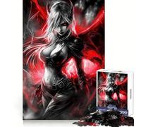 Succubus Demon Girl Jigsaw Puzzles for Adults1000 Piece Sharp Logic Toy Together Fun Tight Cut Memorable Gift 38x52cm