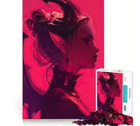 Succubus Jigsaw Puzzle for Adults 1000 Pieces Mind Exercise Toy Together Fun Precision Cut Unique Gift 38x26cm