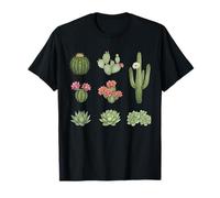 Succulent Cactus Botanical Desert Plant Lover Funny Cactus T-Shirt
