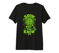 Succulent Leaf Mandala Art Premium T-Shirt