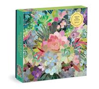 Succulent Mosaic 500 Piece Foil Puzzle
