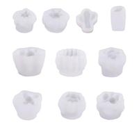 succulént Mould - Dessert Silicone Molds, Candle Chocolate Molds | 10X Creative Resin Cake Baking 3D Cactus Epoxy Rubber Mold for Soap Wax Casting Art Craft Making Indoor Outdoor Supplies