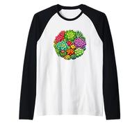 Succulent Plant Indoor Plants Houseplants Gardening Raglan Baseball Tee
