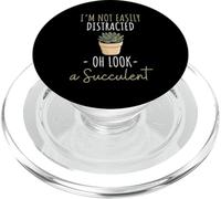 Succulent Plant Lover Succulent Houseplant Botanical Design PopSockets PopGrip for MagSafe