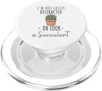 Succulent Plant Lover Succulent Houseplant Botanical Design PopSockets PopGrip for MagSafe