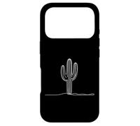 Succulent Plant One Line Art Drawing Case for iPhone 17 Pro