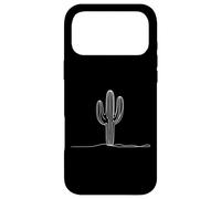 Succulent Plant One Line Art Drawing Case for iPhone 17 Pro Max