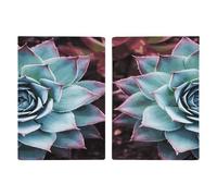 Succulent Plant Passport Holder for Travel PU Leather Passport Wallet Cover Organize Your Passports & Cards