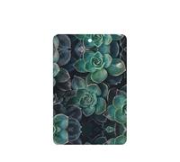 Succulent Plants Printing 10 Pcs Car Air Freshener Fragrant Sheets,Car Hanging Accessories With Strings For Decor