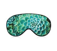 Succulent Plants Sleep Eye Mask Sleeping Light Blocking Cover Night Blindfold for Travel Nap